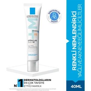 La Roche-Posay Effaclar Duo(+) Bakım Kremi Akneye Eğilim Gösteren Ciltler Renkli-Açık 40Ml