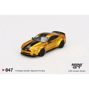 Mini GT 1/64 Lb-Works Ford Mustang Lb Gold