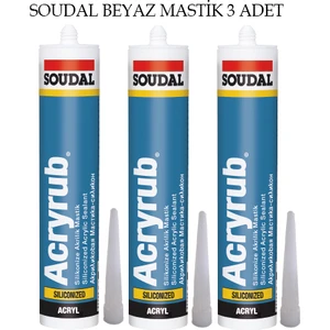 Mastik Beyaz 500 gr 3 Adet