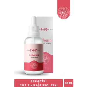 NaturaVia Collagen Serum - İnce İfade Çizgileri İçin Cilt Bakım Serumu
