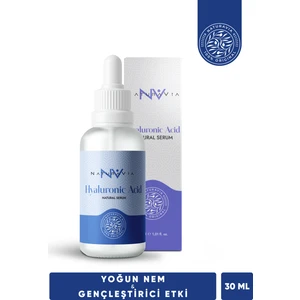 NaturaVia Hyalüronik Asit Serum - Yoğun Nem ve Gençleştirici Etki Uzman Cilt Bakımı