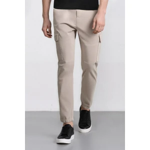 Jogger Gabardin Pantolon Beli Lastikli Kargo Cepli Lastikli Paça E1037AX24WN