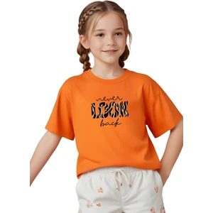 Fyk Kids Kız Çocuk Look Baskılı Tişört