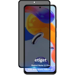Xiaomi Redmi Note 11 Pro ”ESD ANTI-STATIC” Gizli Hayalet Cam Ekran Koruyucu