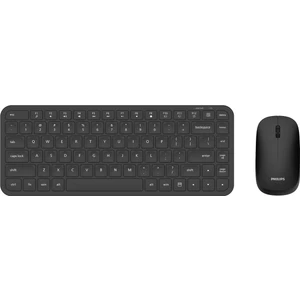 SPT6338 Kablosuz Set Wireless Set Kablosuz Klavye Kablosuz Mouse Türkçe Q Klavye ve Mouse Seti  Siyah