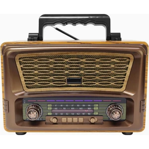 M-1806bt Taşınabilir Radyo (Am/Fm/Sw), Bluetooth, Usb/Tf Kart, Mp3 Çalar, Uzaktan Kumandalı