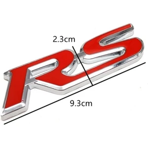 Rs Bagaj Yazı Metal Arma Rs Spor Metal Arma Yazı Logo Ithal