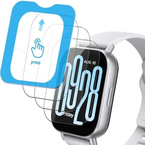 Xiaomi Redmi Watch 5 Active Uyumlu Kolay Uygulama Aparatlı Temperli Cam Ekran Koruyucu