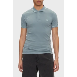 Calvin Klein Pamuklu Slim Fit Düğmeli Yaka Polo T Shirt J30J315603CKM Erkek Polo Yaka T Shirt J30J315603 Ckm