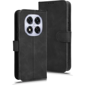 Xiaomi Redmi Note 14 Pro 4g Kılıf 360 Tam Kaplar Deri Dokulu Kapaklı Cüzdan Standlı Kartvizitli Kopçalı Kapak Kartlıklı