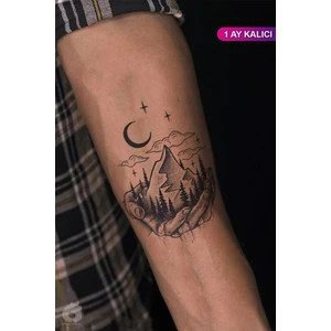 BP Tattoo 1 Ay Kalıcı Dövme Gerçek Dövme Görünümlü Tarot Dövme Tattoo