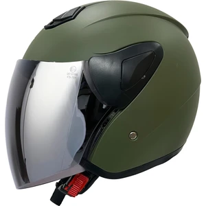 Sw 733 Mat Yeşil Yarım Kask