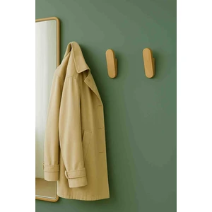 %100 Masif Kayın Ahşap Duvar Askısı | 3'lü Set | Duvara Monte | Doğal, Şık, Minimal