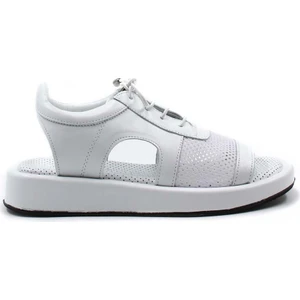 Fast Step Hakiki Deri Kadın Klasik Sandalet 710ZA297