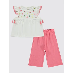 Civil Baby Kız Bebek Takım 6-18 Ay Ekru