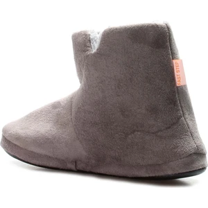 Fast Step Unisex Gri Içi Yünlü Ev Pandufu Ev Botu Ev Ayakkabısı 331xa096