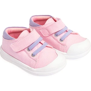 Hellobaby Kız Ilk Adım Keten Ayakkabı Kız Bebek