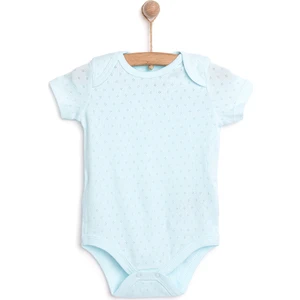 Hellobaby Jakarlı Kısa Kol Body
