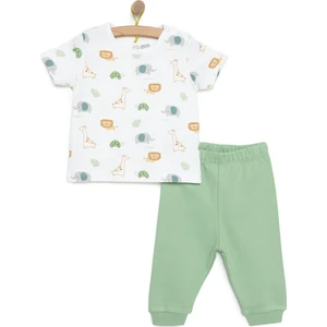 Hellobaby Yenidoğan Tshirt-Patiksiz Alt