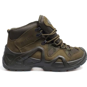 Fast Step Hakiki Deri Su Geçirmez Haki Nubuk Erkek Outdoor Bot 117sma1492