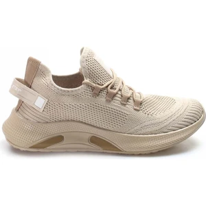 Fast Step Unisex Sneaker Günlük Rahat Esnek Spor Koşu Yürüyüş Fileli Hafif Ayakkabı Bej 925xa44