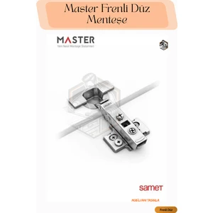 Master Fren-li Düz Menteşe