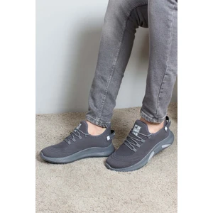 Fast Step Unisex Sneaker Günlük Rahat Esnek Spor Koşu Yürüyüş Fileli Hafif Ayakkabı Füme 925xa44