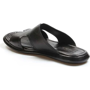 Fast Step Deri Erkek Düz Terlik 018MA798X169