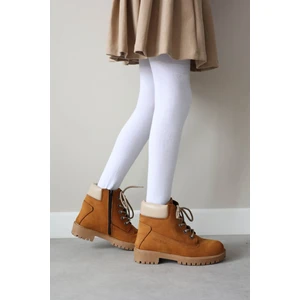 Fast Step Hakiki Deri Unisex Çocuk Worker Bot 006SPA1002