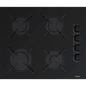 - GBE 64002 KBC BK (E4) - Ankastre Cam Gazlı Ocak - Lama Izgara - Siyah - 60 cm - 112580050