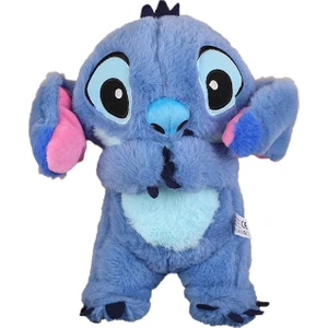 Lilo ve Stitch Nefes Alan Çocuk Peluş Sakinleştirici Oyuncak Karikatür Bebek Müzik Işık Uyku Oyuncağı Pembe Stitch (Yurt Dışından)