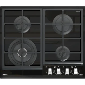 - GZC 64320 XBC BK - Ankastre ExactFlame Teknolojili Kristal Wok Gözlü Cam Gazlı Ocak - Döküm Izgara - Siyah - 60 cm - 112570169
