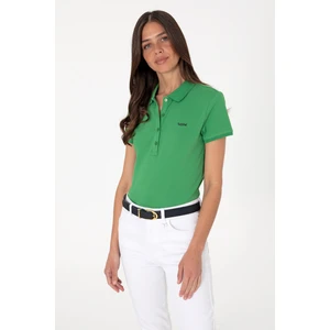 U.s. Polo Assn. Kadın Açık Yeşil Tişört Basic 50305764-VR092