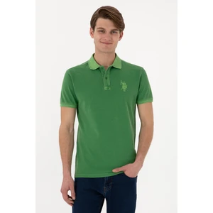 U.s. Polo Assn. Erkek Yeşil Tişört Basic 50305995-VR054