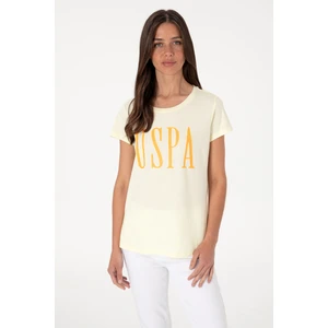 U.s. Polo Assn. Kadın Limon Tişört 50305842-VR035