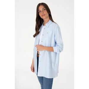 U.S. Polo Assn. Kadın Açık Mavi Elbise (Dokuma) 50306411-VR003