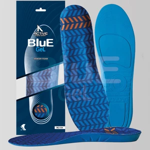 Blue Gel BG184 | Yumuşak Memory Foam, Darbe Emici, Ortopedik, İş Ayakkabıları ve Botlar için İç Tabanlık