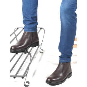 Fast Step Hakiki Deri İçi Kürklü Erkek Klasik Günlük Kaymaz Taban Bot 408KMA123