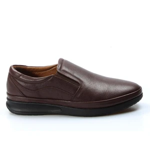 Fast Step Hakiki Deri Kahve Erkek Casual Ayakkabı 662maecco