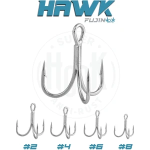 Hawk Süper Anti-Rust Üçlü Kanca