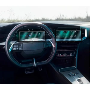 Opel Mokka 2025 10 Inç Multimedya ve Dijital Gösterge Panel Uyumlu 9H Nano Ekran Koruyucu 2li Set