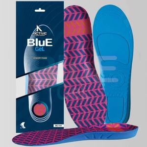 Blue Gel BG184 | Yumuşak Memory Foam, Darbe Emici, Ortopedik, İş Ayakkabıları ve Botlar için İç Tabanlık