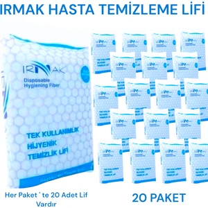Hijyenik Hasta Temizleme Lifi 20 PAKET