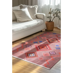 Nomad Line Dijital Baskılı Şönil Halı – Etnik Desenli, Kaymaz Tabanlı, Yıkanabilir & Modern Tasarım  – 70 x 200 cm