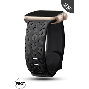 Apple Watch 10 46MM-WATCH2/3/4/5/6/SE/7/8/9(42-44-45-49)MM Kordon Leoline 42 Desen Yumuşak Silikon