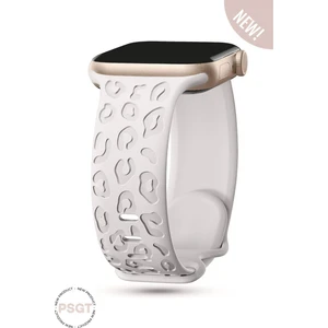 Apple Watch 10 42MM - Watch2/3/4/5/6/se/7/8/9 (38-40-41)Mm Kordon Leoline 38 Desen Yumuşak Silikon