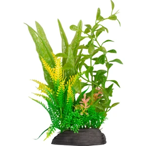 Netx Akvaryum Dekor Plastik Bitki 18CM M-742 Tekli