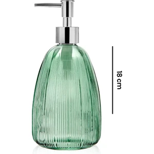Ang Design Star Cam Sıvı Sabunluk - Yeşil