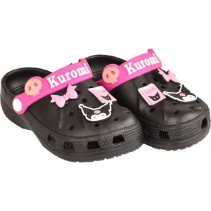 Kuromi My Melody Kız Çocuk Kaymaz Taban Terlik Havuz Plaj Sandaleti