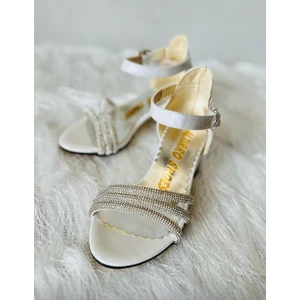 Gala Önü Açık Taşlı Topuklu Çocuk Ayk.